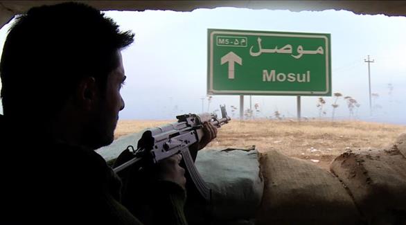 مقاتل قرب الموصل (أرشيف)