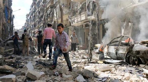 جانب من القصف والدمار في حلب (أرشيف)