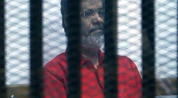 مرسي في ملابس الإعدام (أرشيف)
