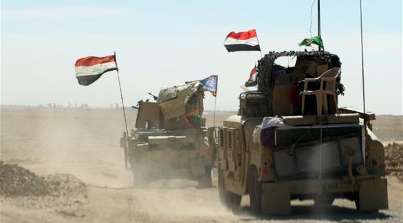 آليات عسكرية في عملية تحرير الموصل(أرشيف)