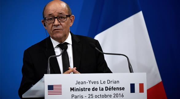 وزير الدفاع الفرنسي جان إيف لو دريان (أ ف ب)