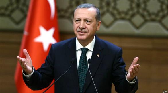 الرئيس التركي رجب طيب أردوغان (EPA)