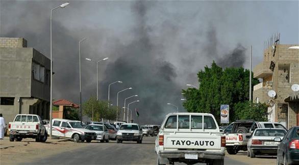ضربة جوية استهدفت متطرفين قرب مدينة سبها الليبية (أرشيف)