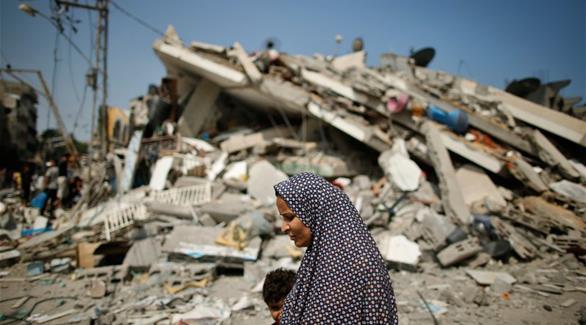 الدمار في غزة(رويترز)