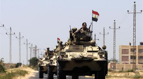الجيش المصري اعتقل مشتبه بهم (ا ف ب)