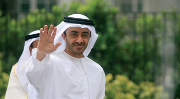 وزير الخارجية الإماراتية رئيس مجلس إدارة مؤسسة الإمارات لتنمية الشباب الشيخ عبدالله بن زايد آل نهيان (أرشيف)