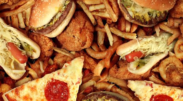 الأكلات السريعة من مصادر الدهون غير المشبعة
