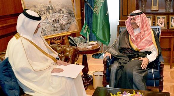 نائب وزير الخارجية يستقبل سفير قطر (الرياض)