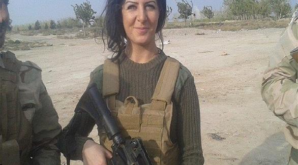 جوانا الدنماركية من أصل كردي عادت لقتال داعش(فيس بوك)