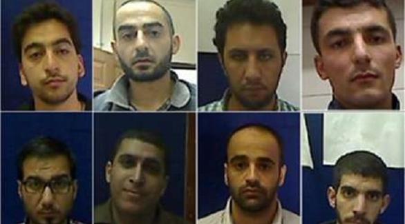 بعض المعتقلين بتهمة التخطيط لعمليات كبرى في إسرائيل(انترنت)