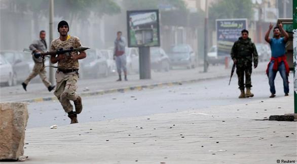 حصيلة قتلى المعارك في بنغازي (أرشيف)