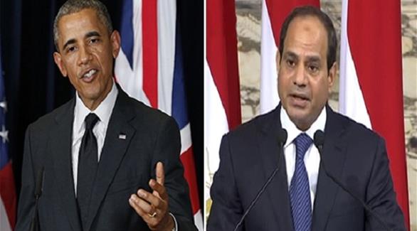 الرئيس المصري يؤكد لأوباما التزامه بالديمقراطية والحريات (أرشيف)