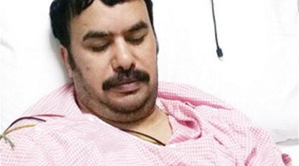  المعلم عبدالله سكر الزارع يرقد على سرير المستشفى (صحيفة الوطن السعودية)