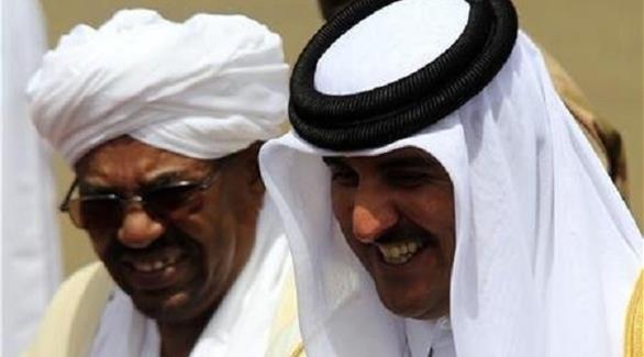 أمير قطر الشيخ تميم بن حمد آل ثاني والرئيس السوداني عمر البشير (أرشيف)