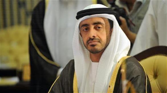 وزير الخارجية الإماراتي الشيخ عبد الله بن زايد آل نهيان (أرشيف)
