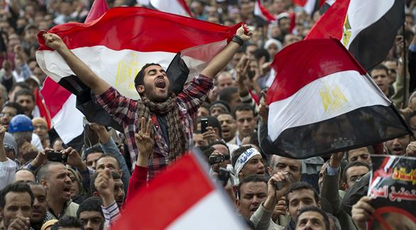 جانب من انتفاضة الشعب المصري في ثورة 25 يناير (أرشيف)