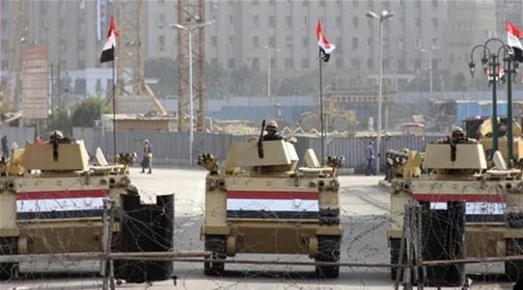 قوات مصرية متمركزة في ميدان التحرير (أرشيف)