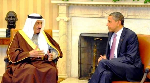 الرئيس الأمريكي باراك أوباما والعاهل السعودي الجديد الملك سلمان بن عبد العزيز (أرشيف)