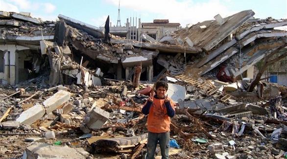 أثار العدوان الإسرائيلي على غزة (أرشيف)