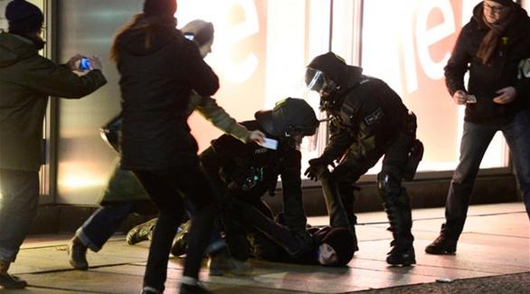 اعتقالات وأعمال عنف خلال تظاهرة مناهضة لحركة بيغيدا (أرشيف)
