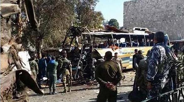 تفجير الحافلة في دمشق
