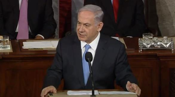 رئيس الوزراء الإسرائيلي بنيامين نتانياهو أمام الكونغرس (أرشيف)