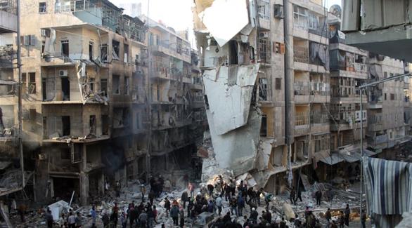 غارات النظام السوري على حلب تسفر عن مقتل العشرات (أرشيف)