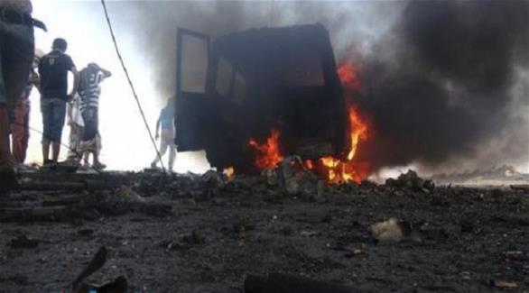 عاصفة الحزم تقصف رتل عسكري للحوثيين كان متوجهاً لعدن (المصدر)