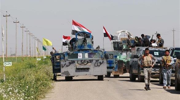 مقاتلون موالون للحكومة العراقية (أ ف ب)