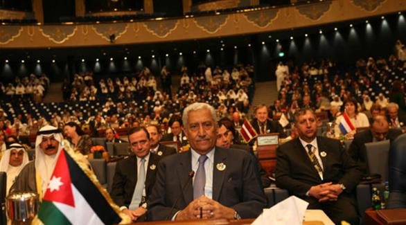 رئيس الوزراء الأردني عبدالله النسور  في المؤتمر (بترا)