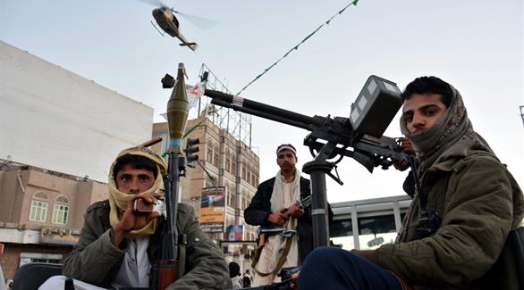انقلابيون حوثيون في العاصمة اليمنية (أرشيف)