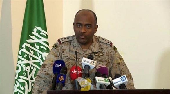 المتحدث باسم قوات التحالف العربي لدعم الشرعية في اليمن العميد ركن أحمد عسيري (أرشيف)