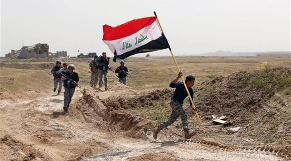 العلم العراقي سيرفرف في باقي المناطق  (تويتر)