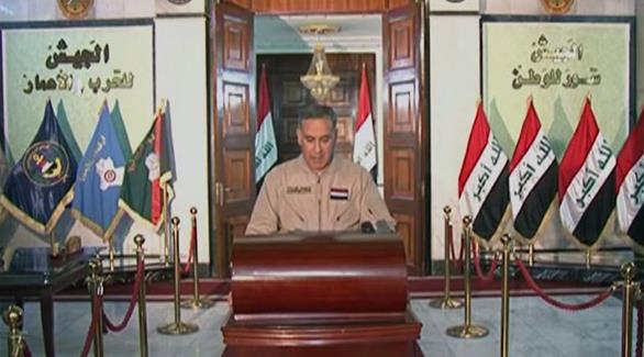 وزير الدفاع العراقي الدكتور خالد العبيدي (لقطة من فيديو)