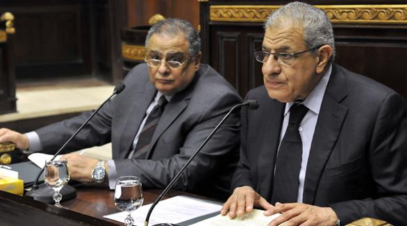 رئيس الوزراء المصري ووزير العدالة الانتقالية في حوار حول قوانين الانتخابات (أرشيفية)