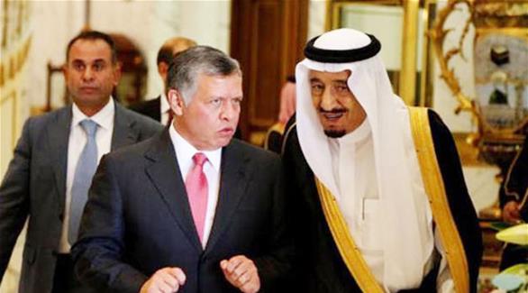 العاهل الأردني الملك عبدالله الثاني وخادم الحرمين الشريفين الملك سلمان (أرشيف)
