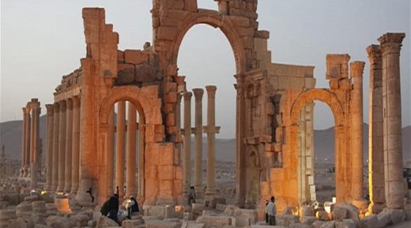 جانب من آثار تدمر قبل وصول داعش (أرشيف)