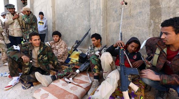 مقاتلون في مليشيات فجر ليبيا(أرشيف)