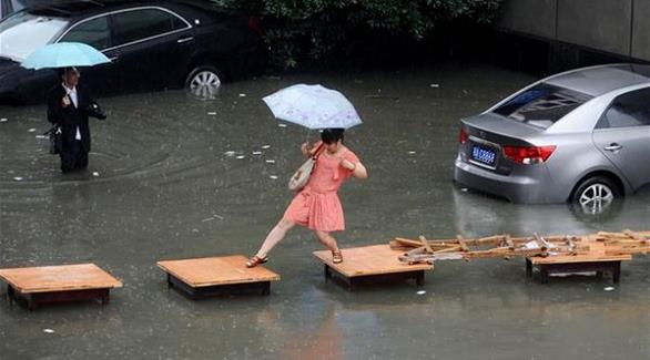 فيضانات في الصين (أرشيف)