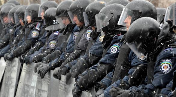 عناصر من الشرطة الأوكرانية(أرشيف)
