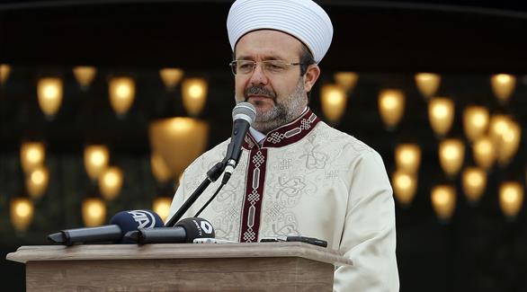 رئيس مديرية الشؤون الدينية المعروفة باسم ديانات محمد جورميز (أرشيف)