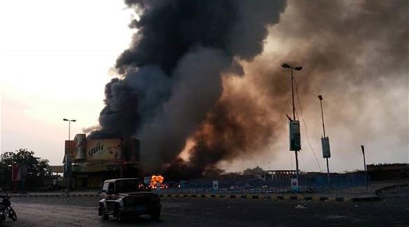 قصف في الحديدة (يمن برس)