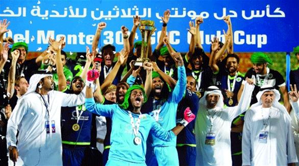 تتويج الشباب ببطولة الأندية  الخليجية (تويتر)