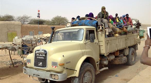 تواصل نزوح مئات اللاجئين الماليين تحتضنهم موريتانيا(أرشيف)