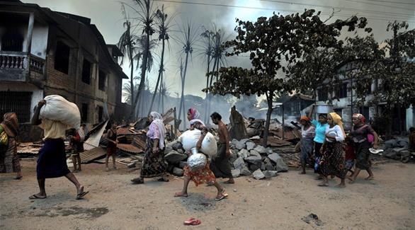 مسلمو ميانمار فيتشرد مستمر (أرشيف)