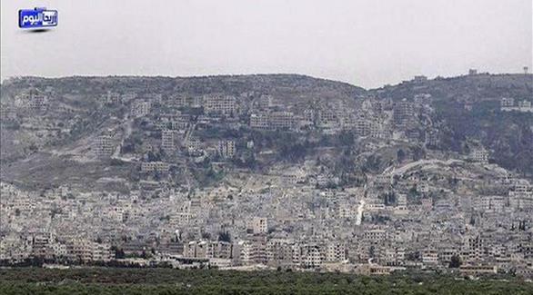 منظر عام من أريحا قبل سقوطها في يد النصرة (أرشيف)