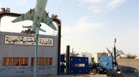قاعدة القرضابية الجوية في سرت الليبية (أرشيف)