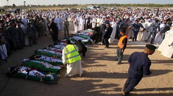 تشييع ضحايا تفجير الكويت (أرشيف)