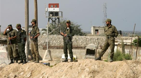 التعزيزات الأمنية من الجانب الفلسطيني (أرشيف)