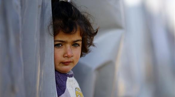 طفلة سورية في مخيمات لللاجئين (أرشيف)